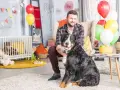 Berneński pies pasterski waga: ten duży piesek z pewnością waży sporo, ale jest bardzo łagodny.